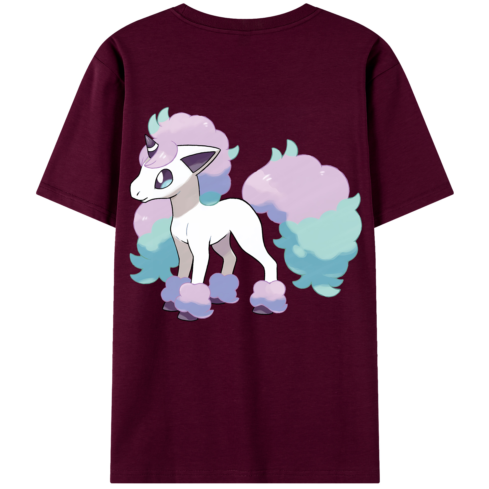（画像用） ポケットモンスター Pokémon レディース半袖Tシャツ(バックプリント)